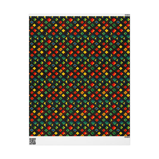 Radiant Purpose Kwanzaa Wrapping Paper