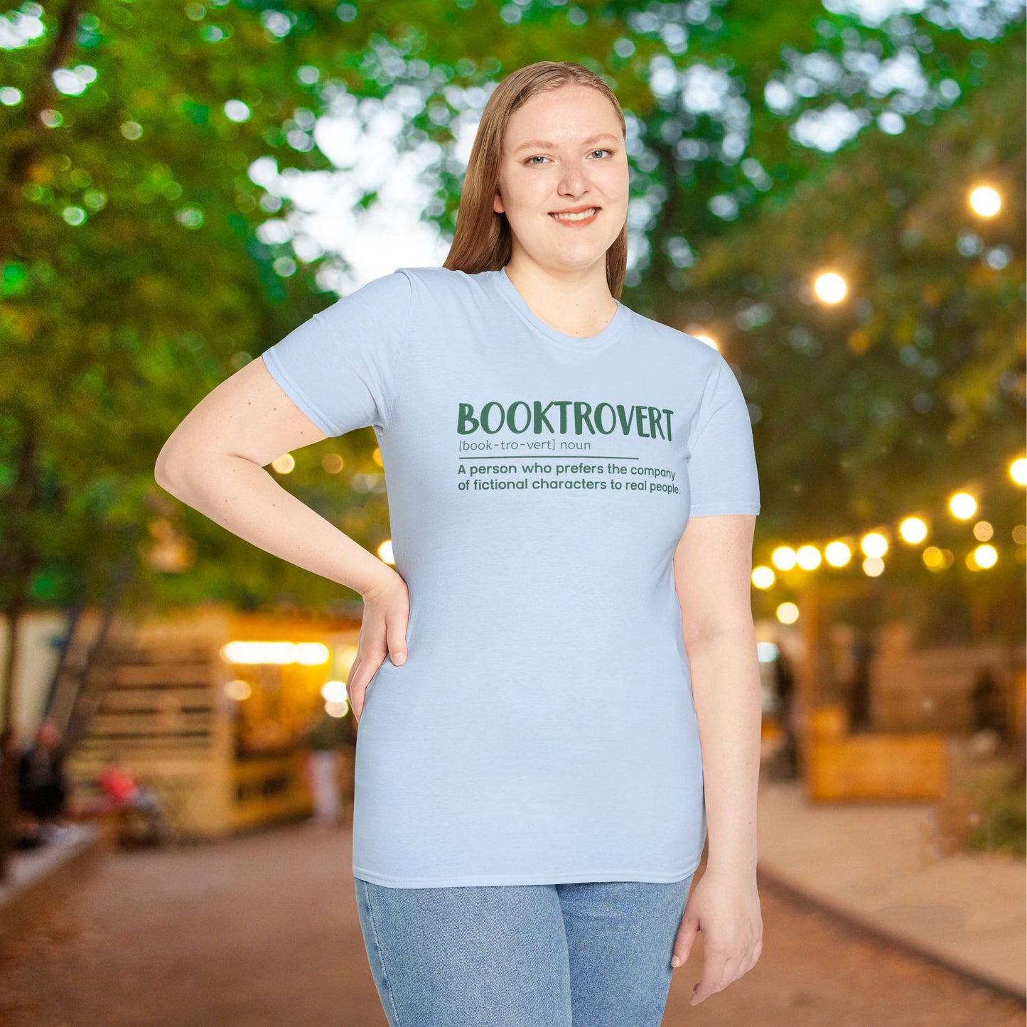 Booktrovert (Simple Definition) Adult T-shirt