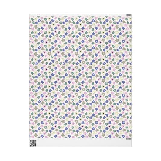 Earthbound Blooms Wrapping Paper