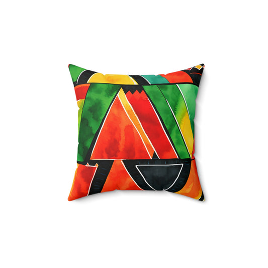 Abundance Vibes Throw Pillow