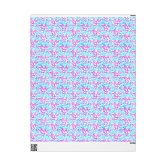 Cotton Candy Camo Wrapping Paper