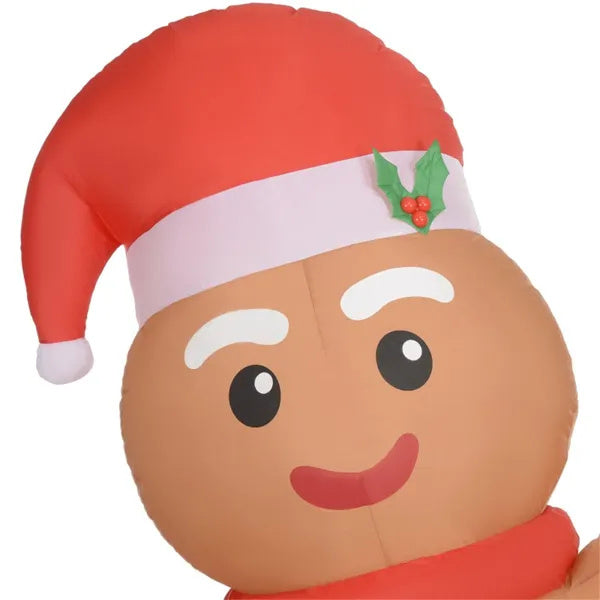 Sweet Treat Gingerbread Man LED Inflatable