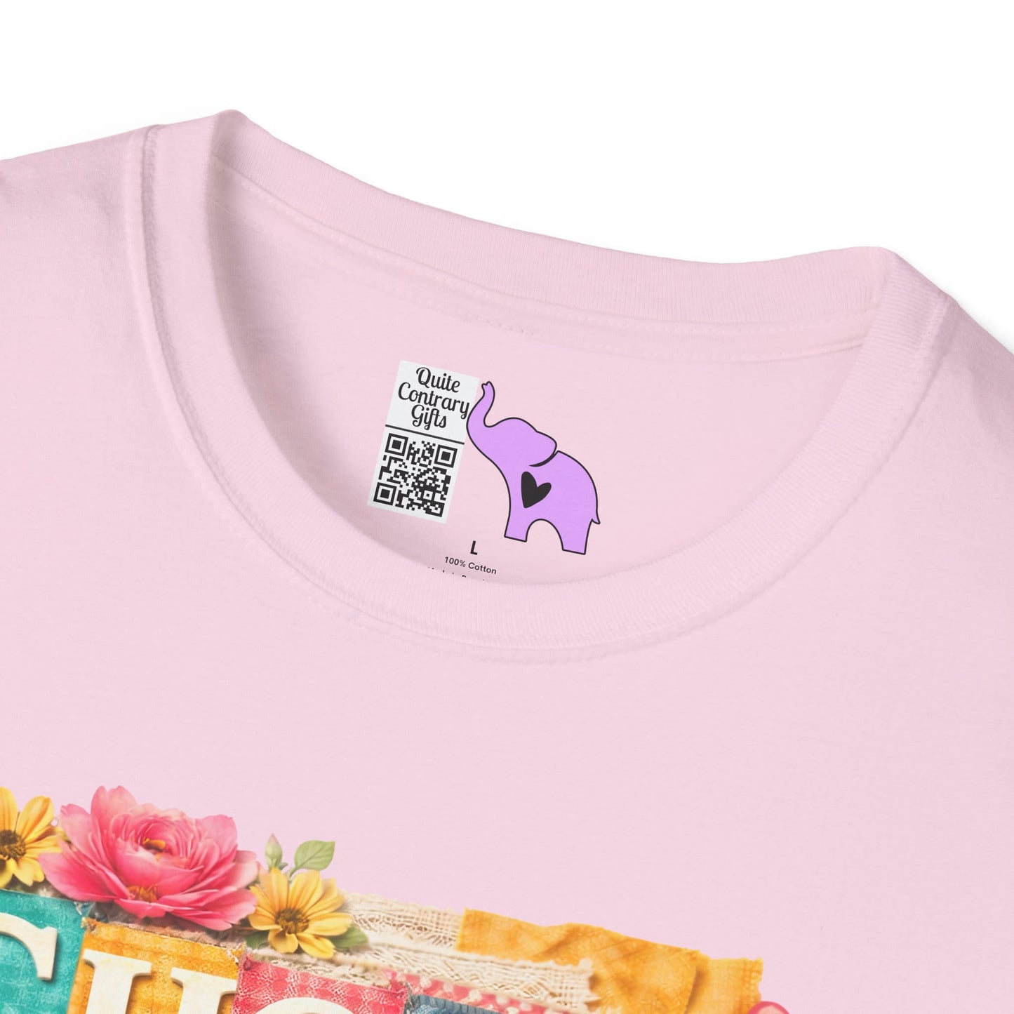 Choose Joy (Lace Collage) Adult T-shirt