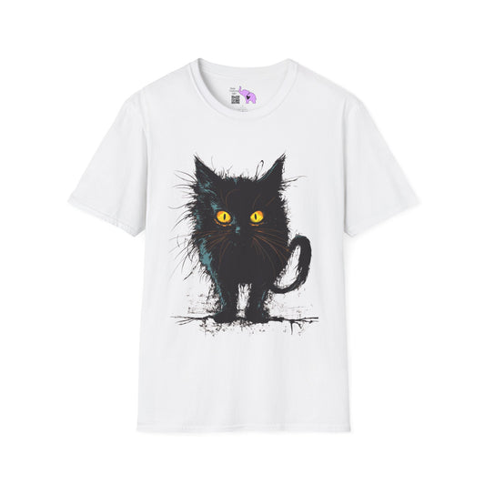 Black Kitten Adult T-shirt