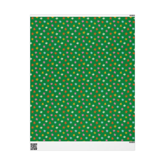 Jingle Stars Wrapping Paper