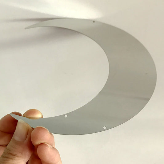 Stainless Steel fairy or Moon Whirling Wind Chime