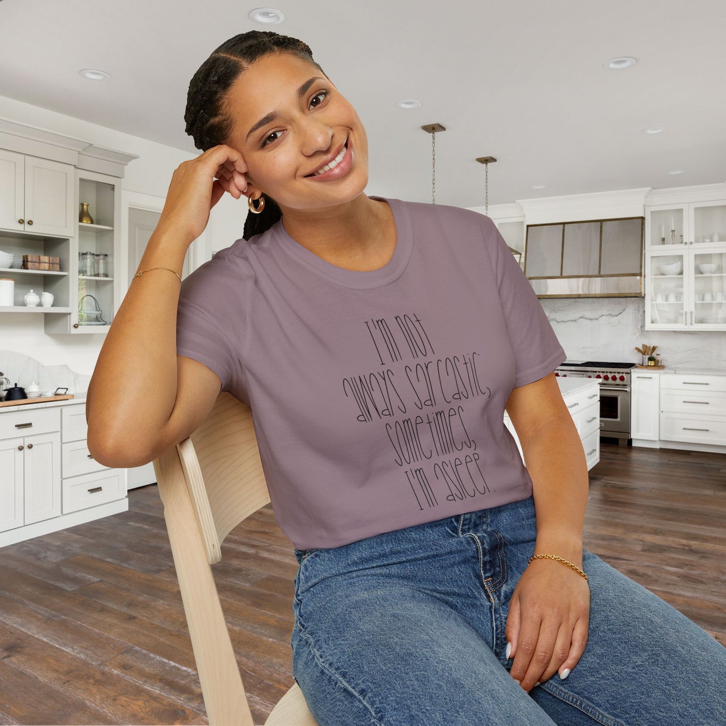 I'm Not Always Sarcastic Sometimes I'm Asleep Adult T-shirt