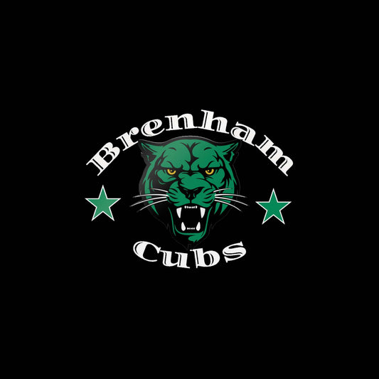Brenham Cubs Classic (White) Decal
