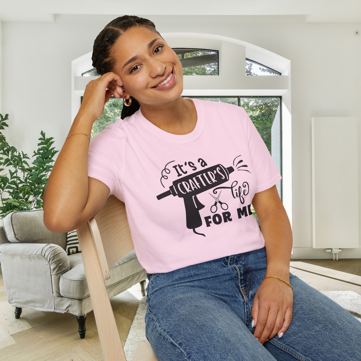 It's A Crafters Life For Me Adult T-shirt