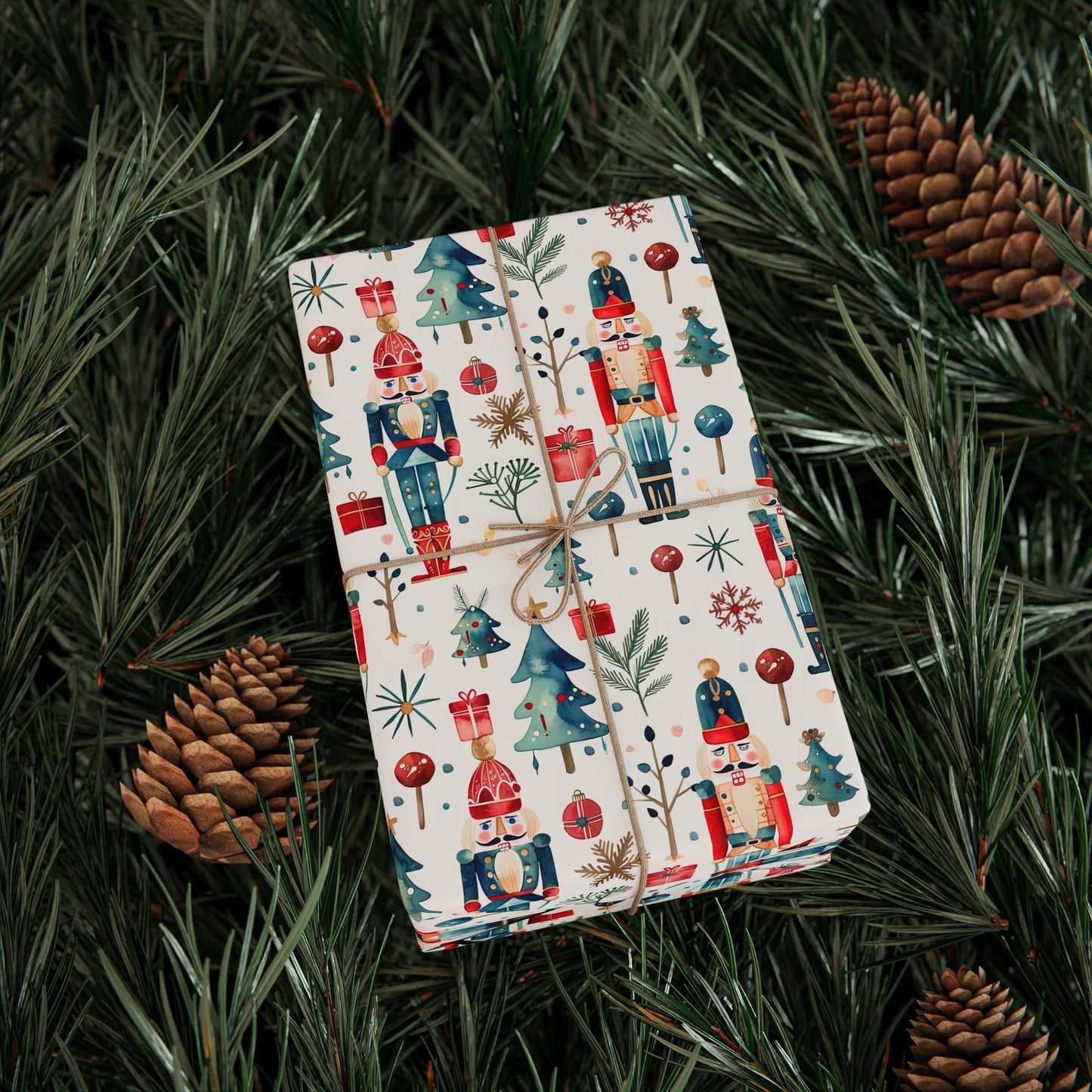 Nutcracker Noel Wrapping Paper