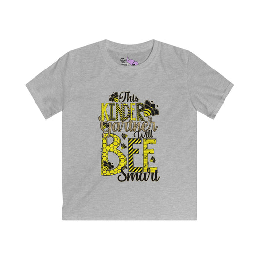 This Kindergartner Will Bee Smart Youth Softstyle Tee