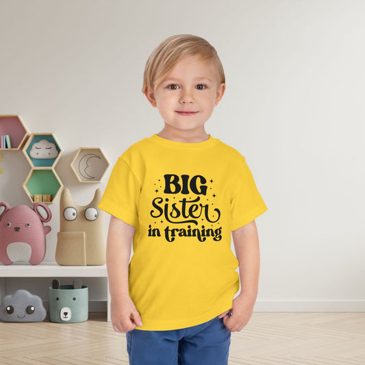 Big Sister in Training Toddler Tee