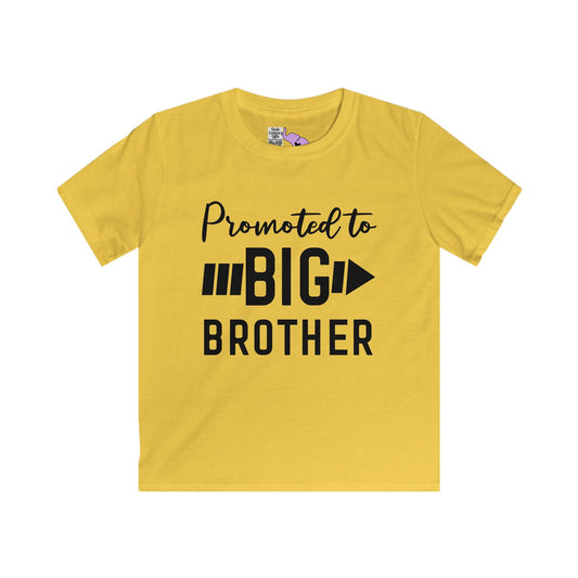 Promoted To Big Brother (Arrow) Youth Softstyle Tee