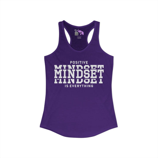 Positive Mindset Is Everything Women's Ideal Racerback Tank