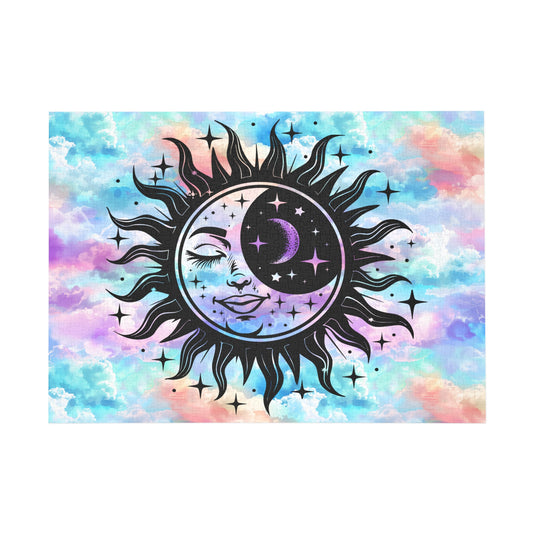 Celestial Sun & Moon Puzzle - 96, 252, 500 & 1000-Piece Options