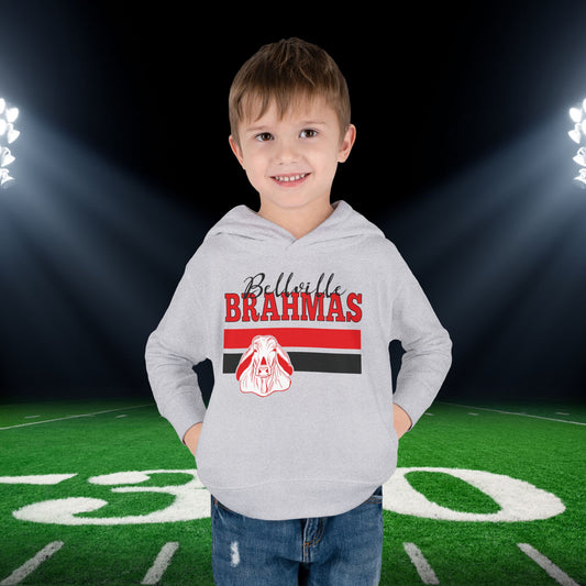 Ballville Brahmas w/Mascot & Stripes Toddler Hoodie