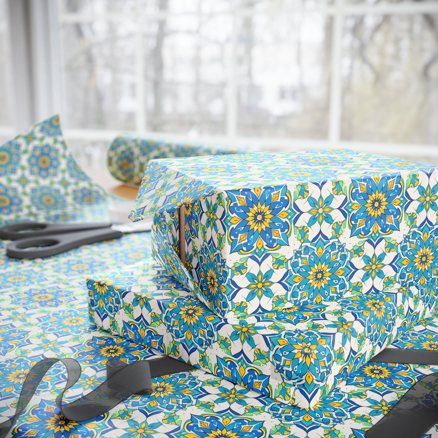 Porto Breeze Wrapping Paper