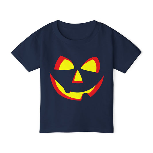 Pumpkin Smile Heavy Cotton™ Toddler T-shirt