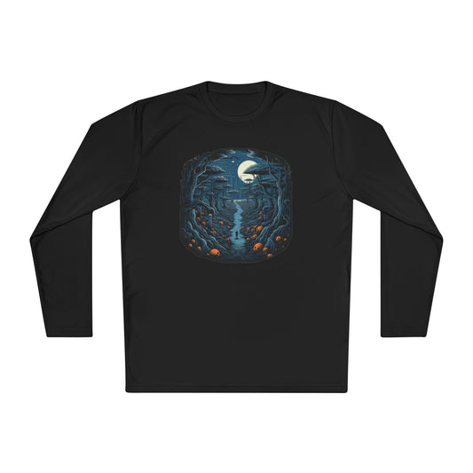 Creepy Cemetery 11 Adult Long Sleeve Tee