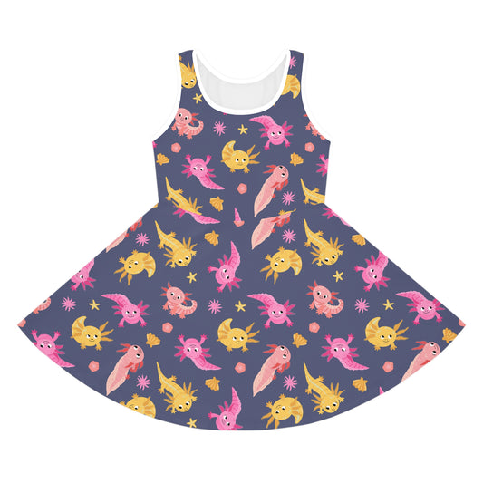AxoDreams Girls' Sleeveless Sundress