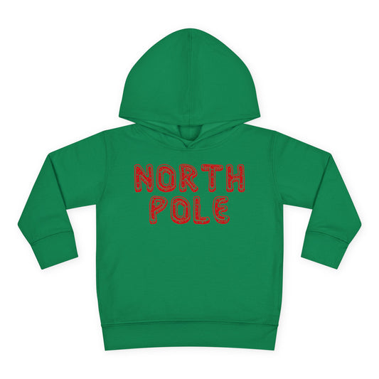 North Pole Toddler Pullover Fleece Hoodie