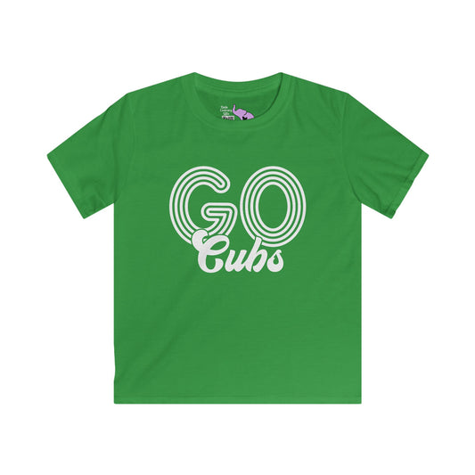 Go Cubs Youth Softstyle Tee