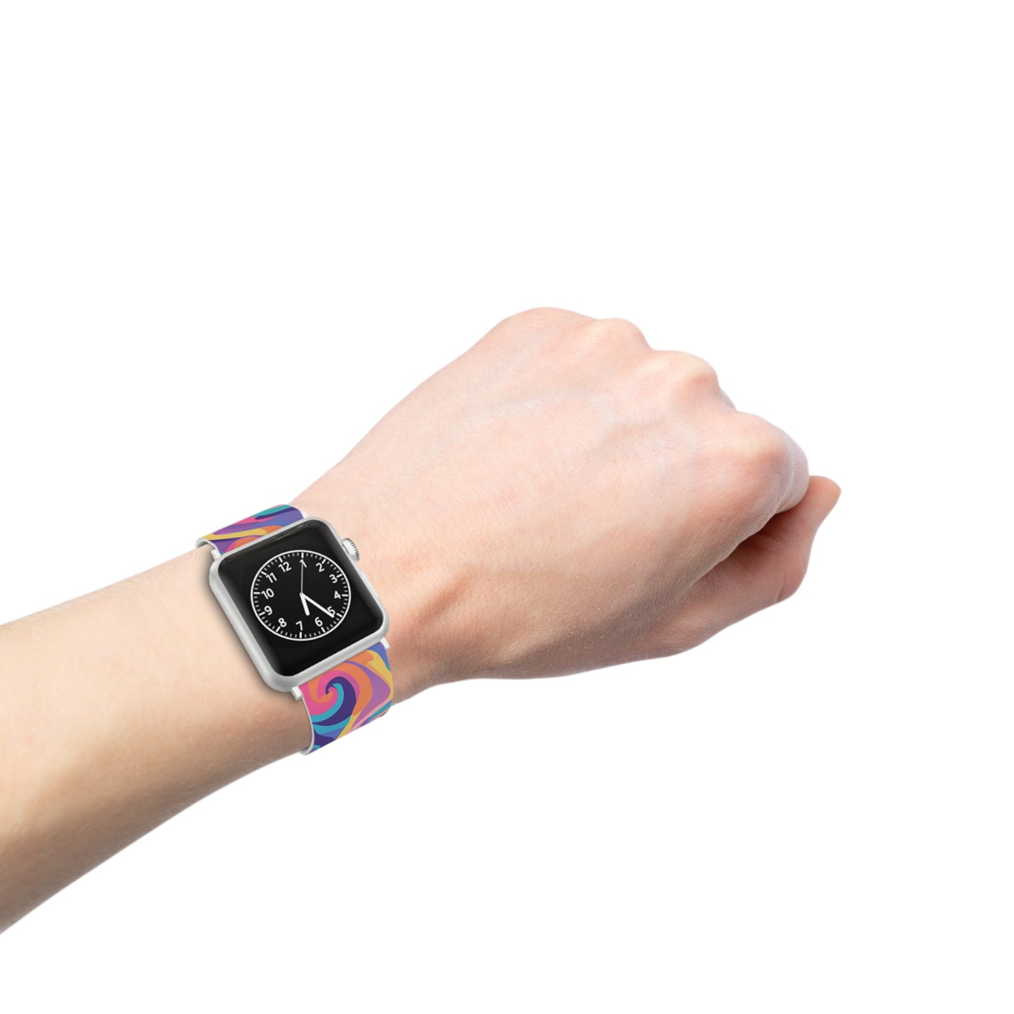 Pastel Color Swirl Watch Band for Apple Watch