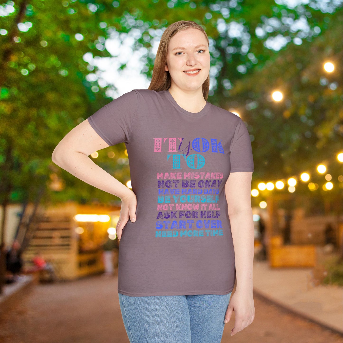 It Is Ok... Adult T-shirt