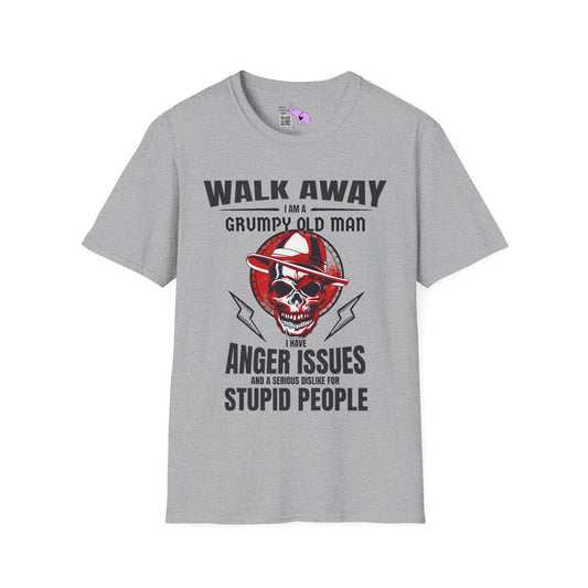 Walk Away I Am A Grumpy Old Man... Adult T-shirt