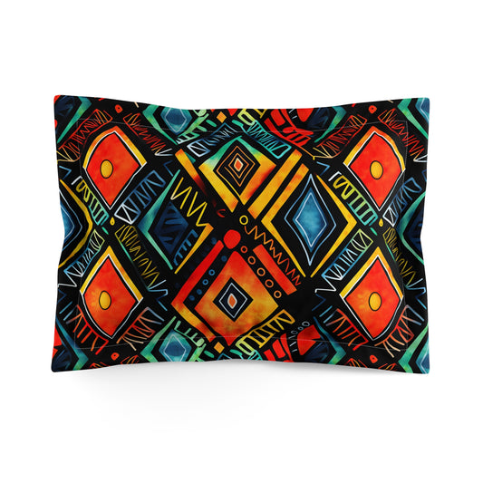 Abundance Rhythm Microfiber Pillow Sham