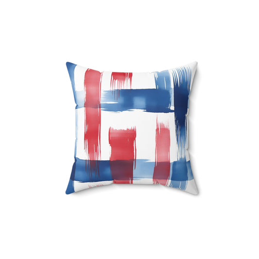 Liberty Strokes Throw Pillow