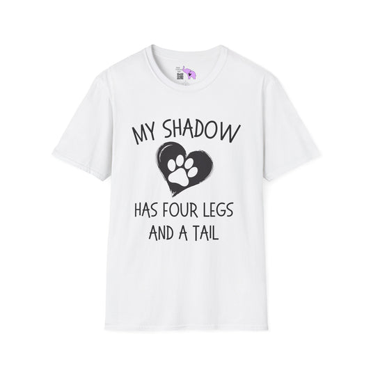 My Shadow Has Four Legs and a Tail Adult T-shirt