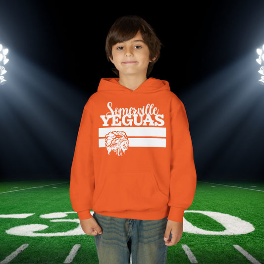 Somerville Yeguas w/Mascot Youth Heavy Blend Hoodie