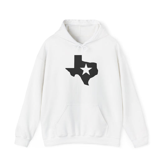 Texas w/Star Heavy Blend™ Hooded Sweatshirt