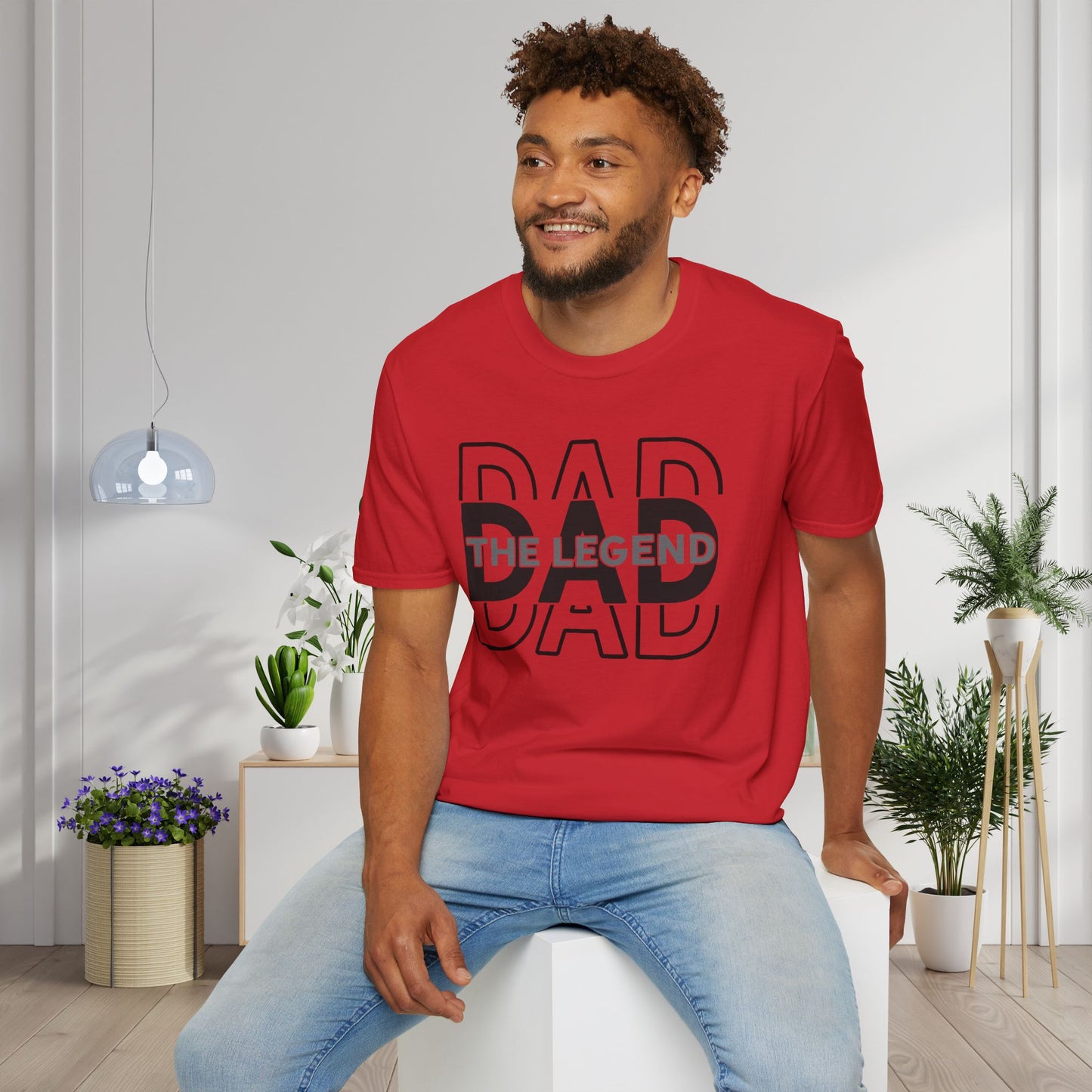 Dad The Legend Adult T-shirt
