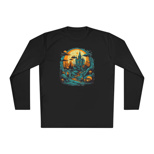 Creepy Cemetery 13 Adult Long Sleeve Tee