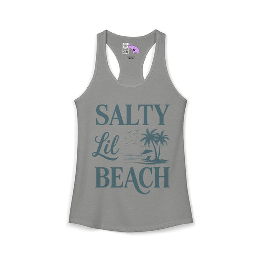 Salty Lil' Beach Women's Ideal Racerback Tank