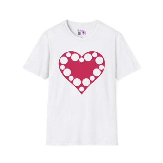 Heart 9 Adult T-shirt