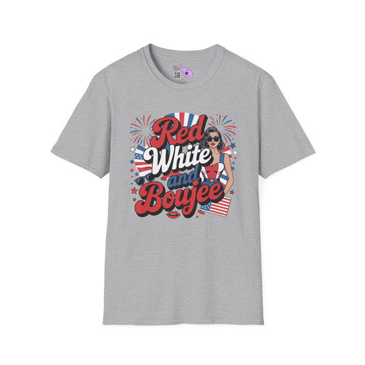Red, White, and Boujee Adult T-shirt