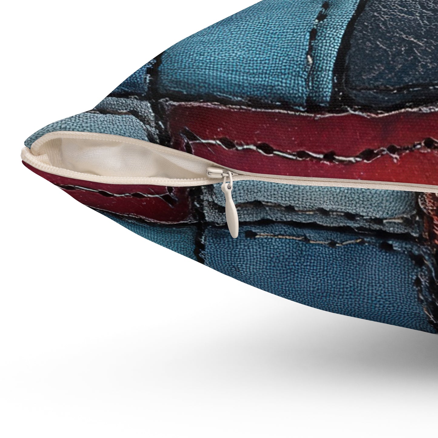 Colorblock Craze Throw Pillow