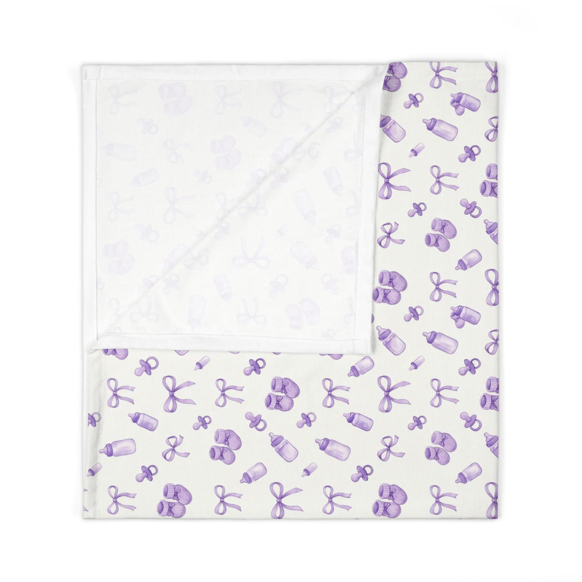 Lavender Baby Keepsakes Baby Swaddle Blanket