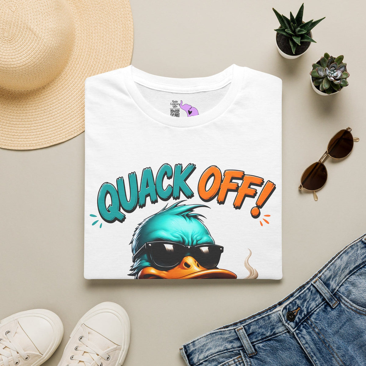 Quack Off (Too Early) Adult T-shirt