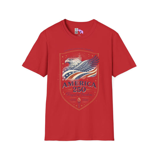 America 250 Forged in Freedom 1776-2026 Adult T-shirt