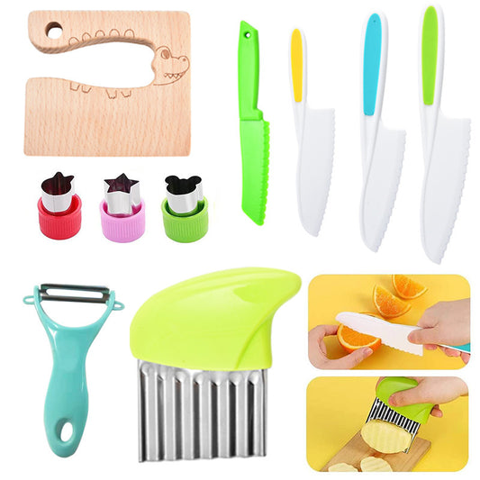 Children's Plastic Knife Montessori Cake Knife Fruit Knife