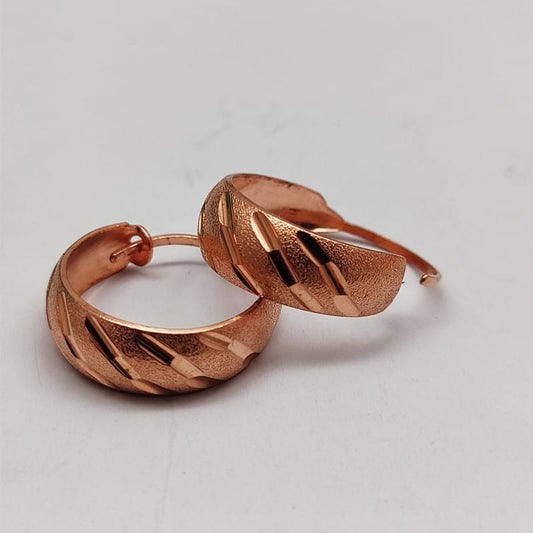 Copper Hoop Earrings Collection