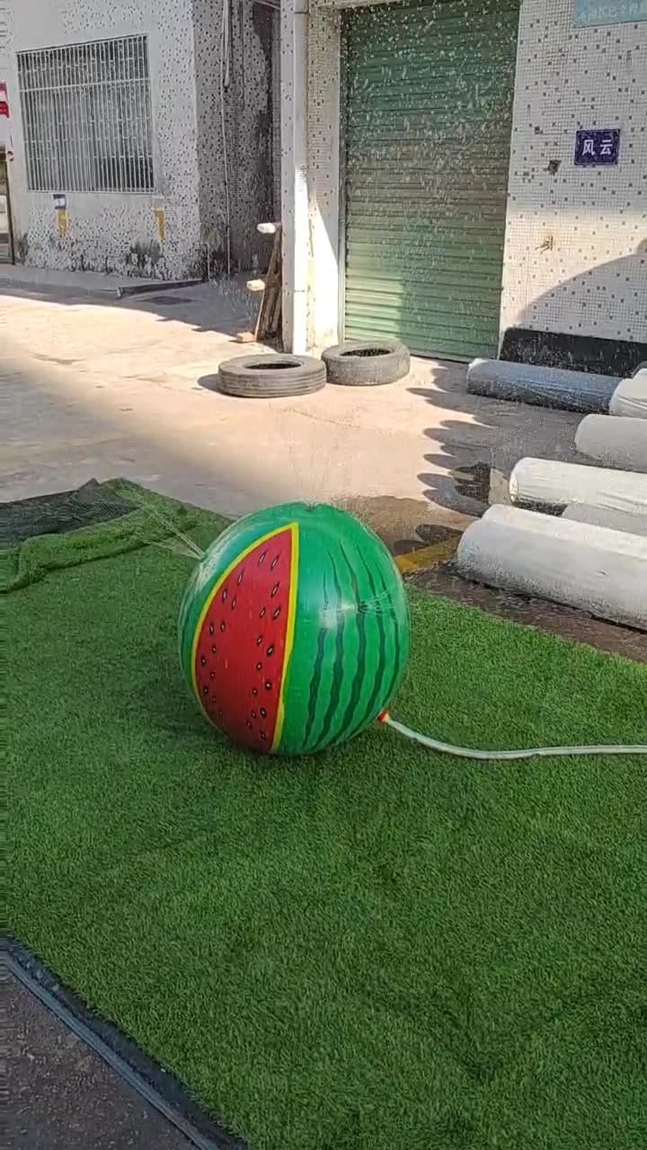 24-Inch Inflatable Watermelon Water Sprinkler for Kids
