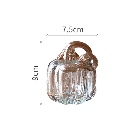 Hand-Blown Glass Pumpkins – Assorted Colors