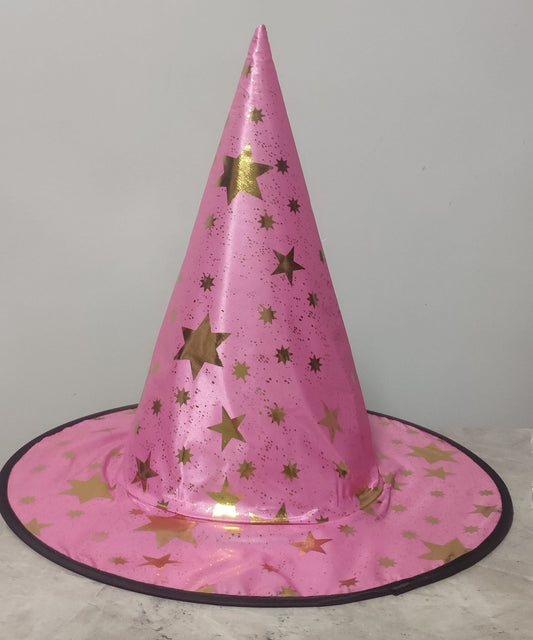 Witch Hat Halloween Black Polyester Ball Dress Up