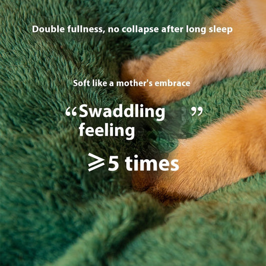 Christmas Plush Cat Nest