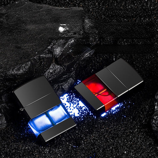 Simple Lighter with Visible Fuel Tank